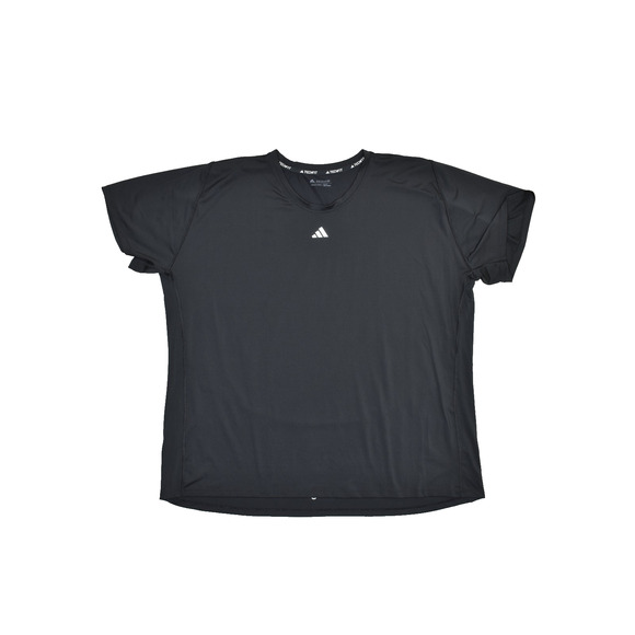 Adidas TechFit Men's Black Short Sleeve Athletic T-Shirt Size 4XL Stretch - Picture 1 of 8